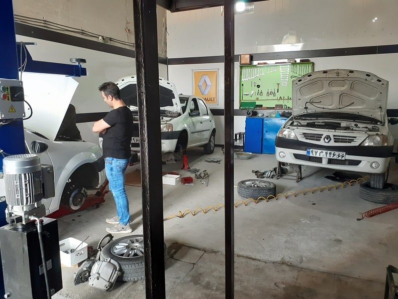 نکات تعمیر جلوبندی ال نود