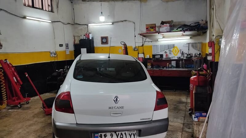 تقه زدن گیربکس اتوماتیک مگان