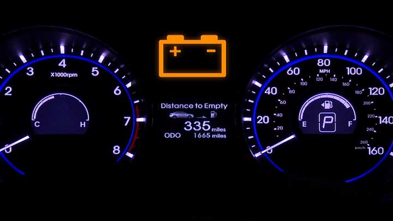 مشکل روشن شدن چراغ روغن در زمان گرم شدن موتور