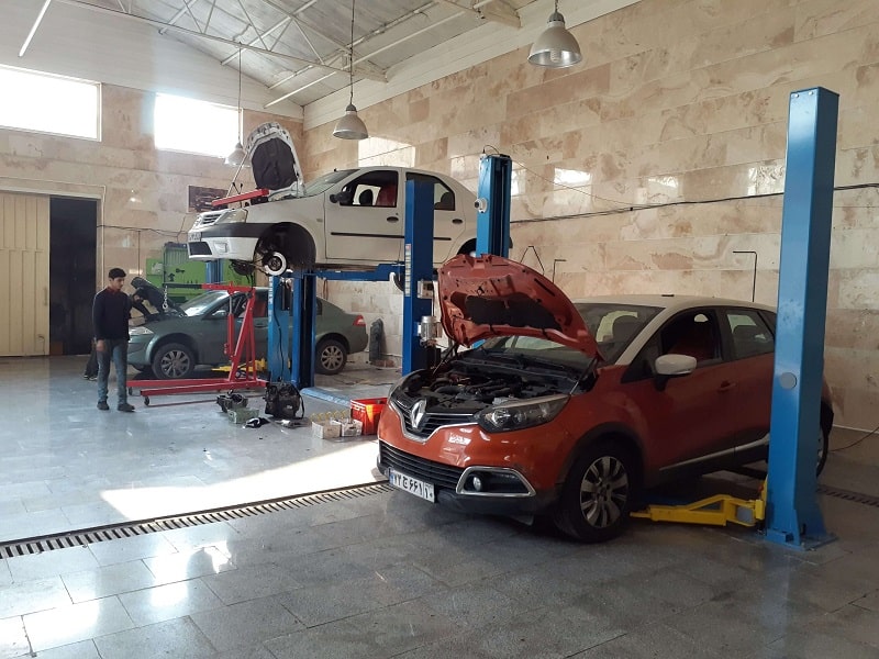 نکات تعمیر جلوبندی رنو کپچر