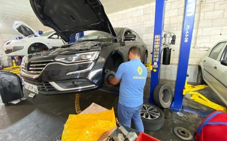  تعمیر جلوبندی رنو تالیسمان