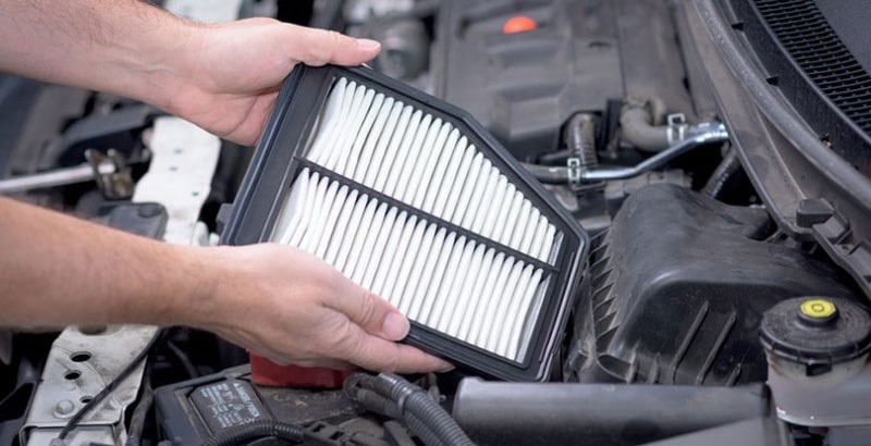 زمان تعویض فیلتر هوا