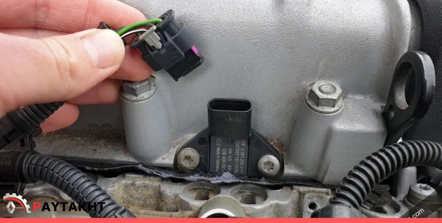 محل نصب سنسور دور موتور ال 90 کجاست؟