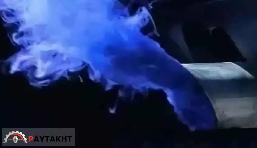 دود ابی از اگزوز