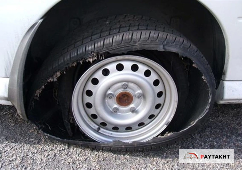 علت ترکیدن لاستیک ماشین