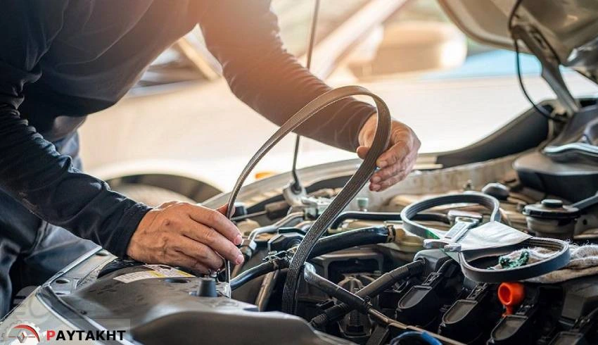 علائم پارگی تسمه تایم ال90