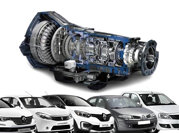 گیربکس دستی و اتوماتیک رنو