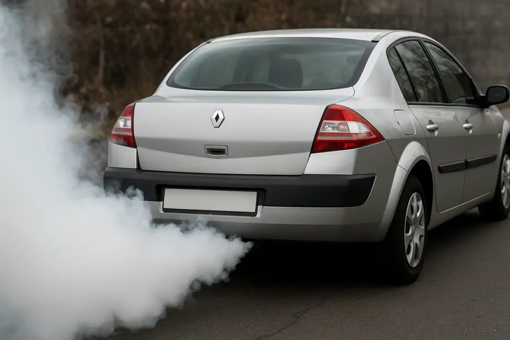 دود کردن رنو مگان