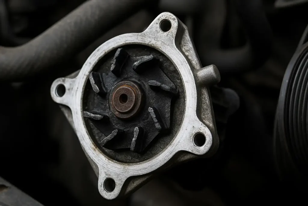 خرابی واتر پمپ مگان