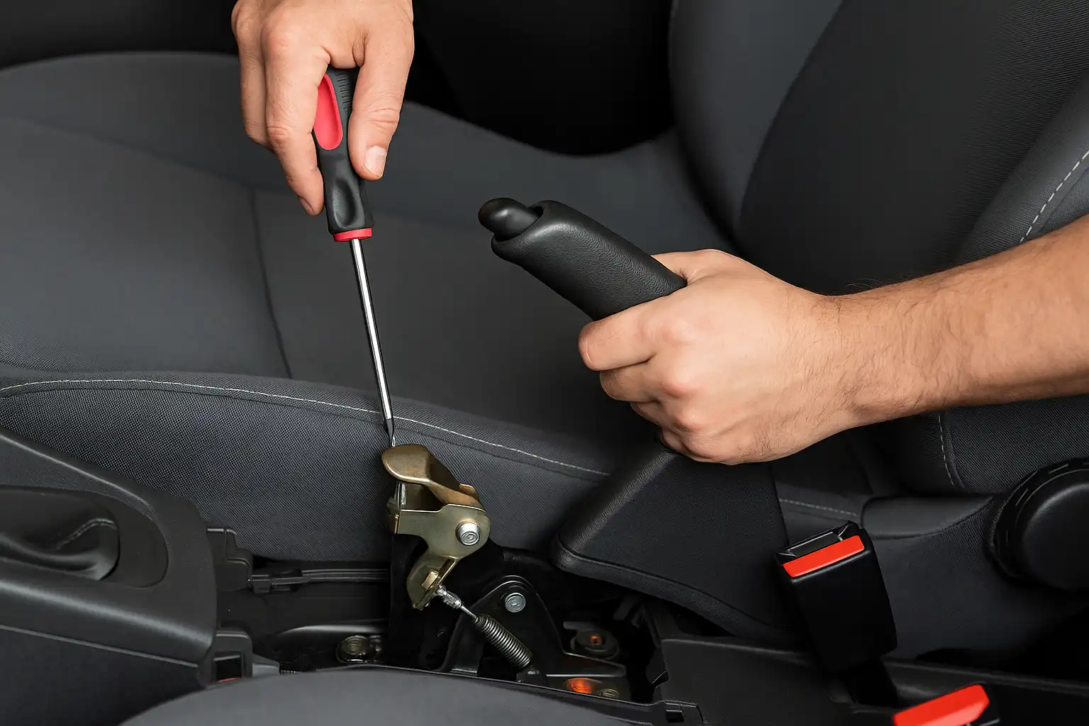 دلایل خرابی ترمز دستی مگان