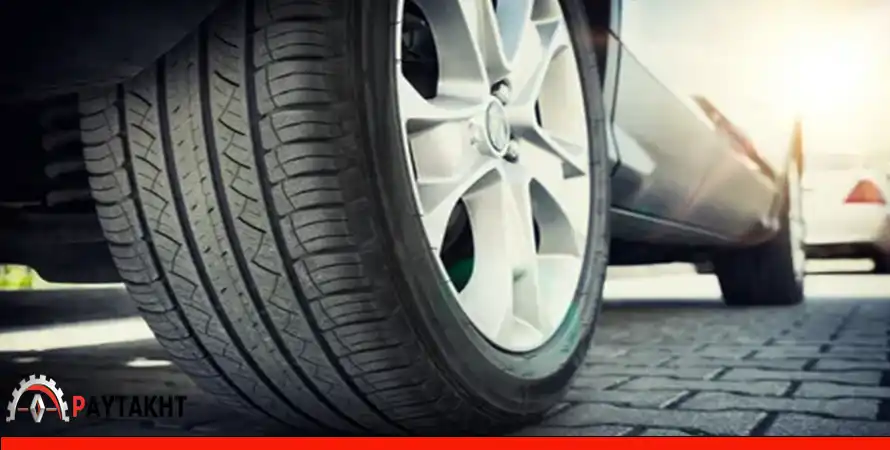 ساییدگی نامتقارن روی آج لاستیک‌ها