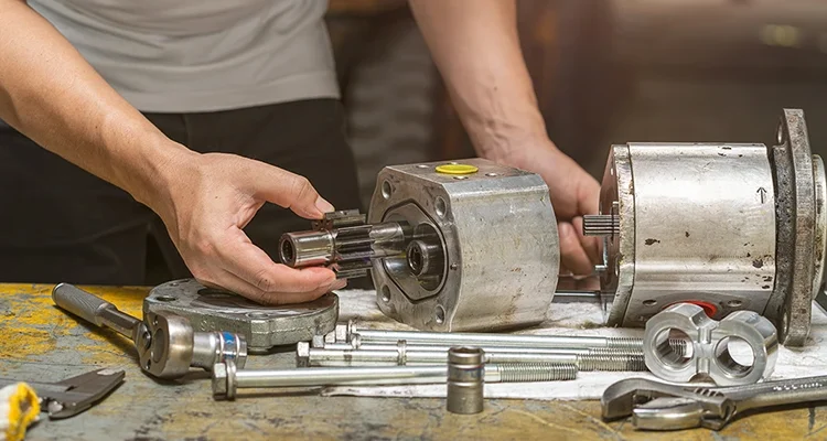  تعمیر پمپ هیدرولیک